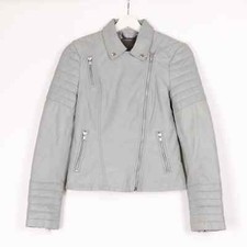 Muumba Meursault Leather Biker Jacket - Size 2