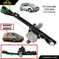 Elektrischer Fensterheber Vorne Links FüR Fiat Punto 188 1999-2010 3/5 TüRen