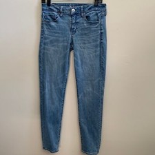 American Eagle Outfitters Blue Stretchy Skinny Women's Jean Pants Size 6