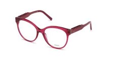 Tod's TO5226 072 Purple Round Plastic Optical Eyeglasses Frame 55-18-140 TO 5226