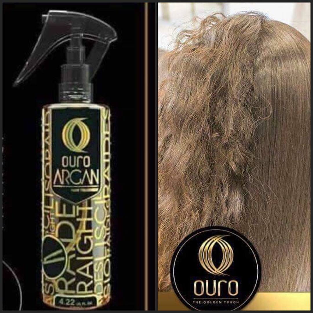 Ouro Argan Oil /Aceite de Argan Alaciar Cabello Oz