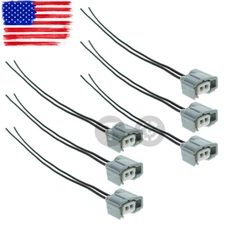 Fuel Injector Connector Pigtails Plug Cable Wire fit for TOYOTA Camry Accord  