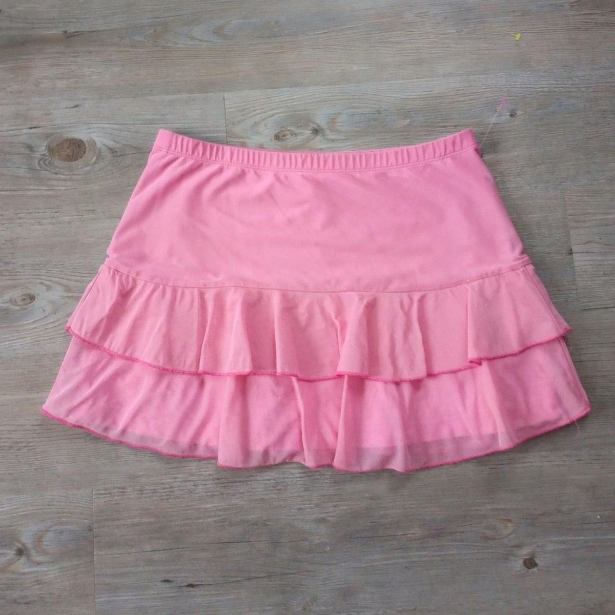 【うる】muguet spangle mini skirt pink Mid Rise Mini Skirt In Pink Shaggy Knit | EGO US | EGO