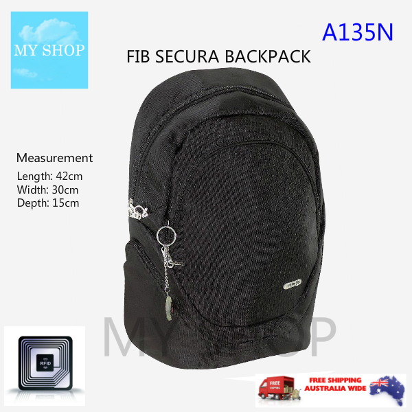 slash proof backpack australia