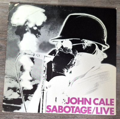 John Cale - SABOTAGE / LIVE - LP
