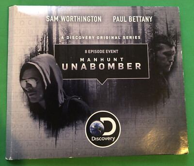 RARE 2017 MANHUNT UNABOMBER FYC DVD SCREENER SET PAUL BETTANY DISCOVERY CHANNEL