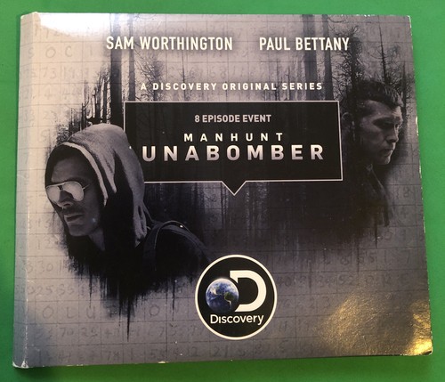 RARE 2017 MANHUNT UNABOMBER FYC DVD SCREENER SET PAUL BETTANY DISCOVERY CHANNEL