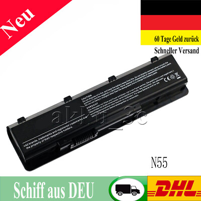 Battery Akku Batteria für ASUS N45 N45E N45SL N55 N55E N55S N75E N75 A32-N55