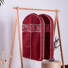 Clothes Garment Dust Cover Storage Bag Suit Protector Wardrobe Coat Hanger Bag