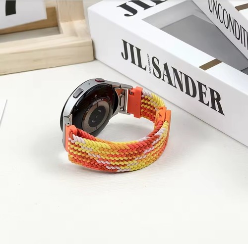 Nylon Armband für Samsung Galaxy Watch 7 / 6 / LTE / Pro/ 5 / 4 Pro ,band strap - Picture 8 of 38