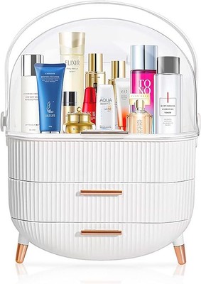 Egg Shape(Oval) Makeup Storage Box