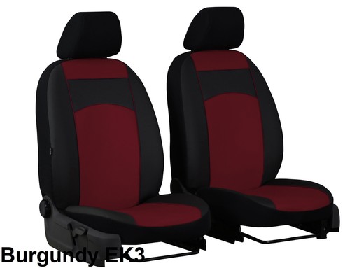 ISUZU D-MAX Mk2 2015-2019 CUBIERTAS DE ASIENTO DELANTERAS A MEDIDA DE CUERO ARTIFICIAL - Imagen 12 de 12