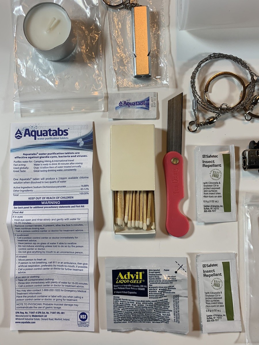 Borraccia Sopravvivenza Emergenza - Kit Sopravvivenza Bug Out Bag - Foto 6