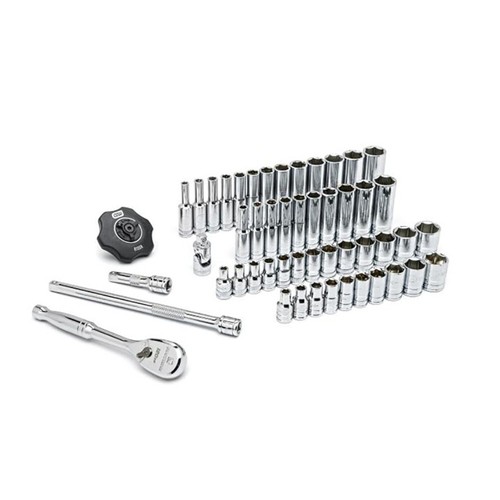 GearWrench 80300P 1/4'' 6 Point 120XP Standard/Deep SAE/Metric Mechanic 51PC Set - 第 1/1 張圖片