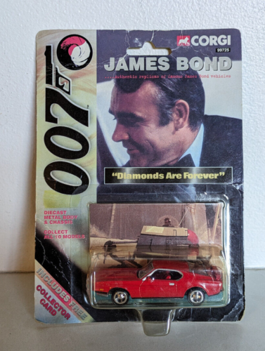 1999 Corgi 99725 James Bond 007 Diamonds Are Forever - Ford Mustang - Picture 1 of 4