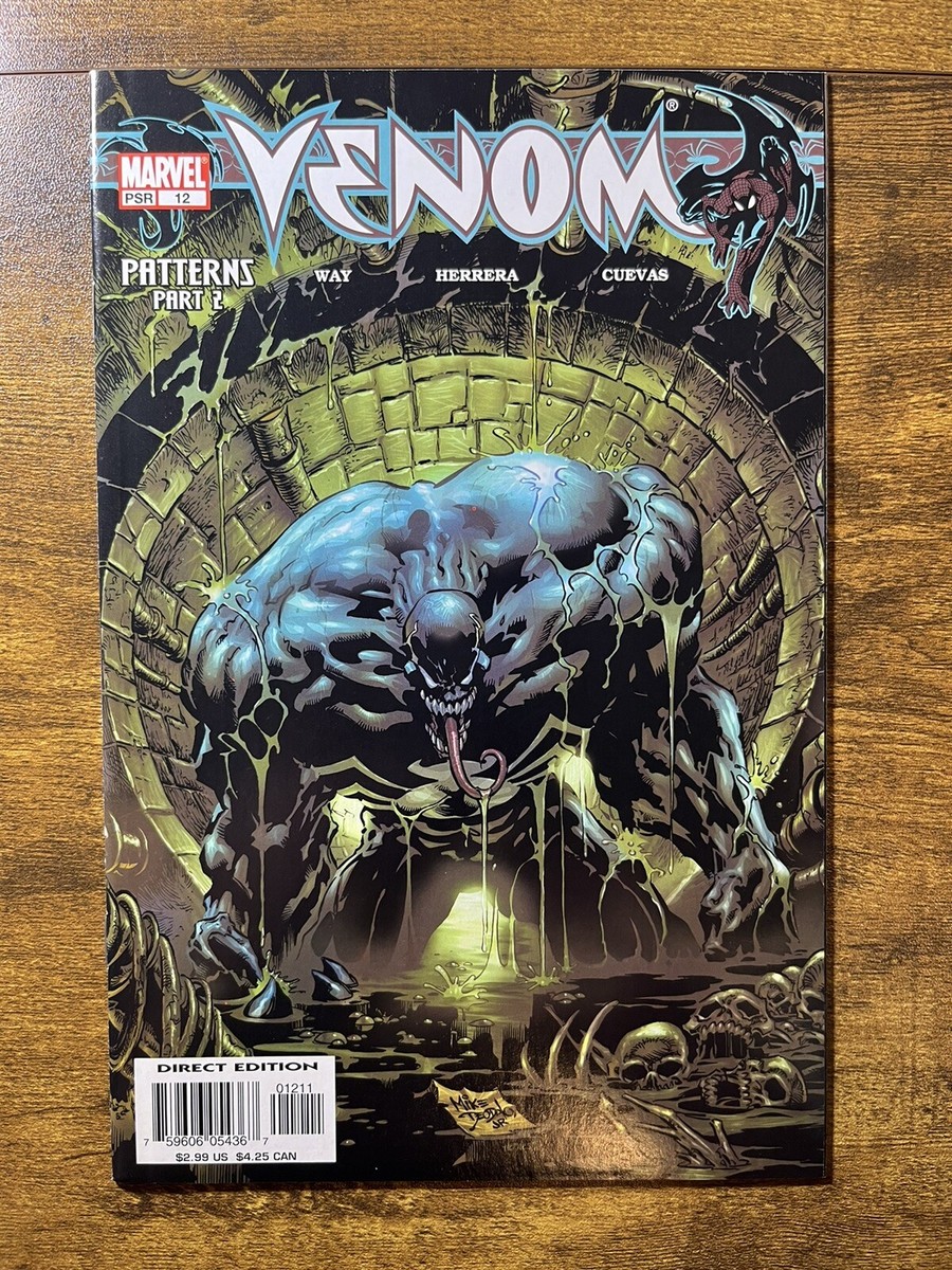 VENOM 12 MIKE DEODATO JR COVER DANIEL WAY STORY MARVEL COMICS 2004