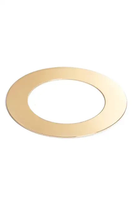 JENNY BIRD Carmine Gold Finish Bangle Bracelet with Sack/ Box NWT's