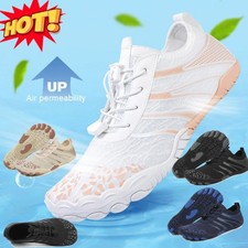 Womens Mens Aqua Beach Shoes Swim Barefoot Non Slip Surfing Water Shoes Size UK