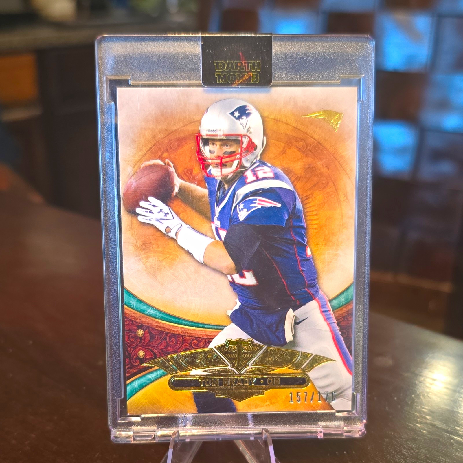 Topps 2013 Triple Threads Tom Brady Emerald Serial #/170 #43 Patriots