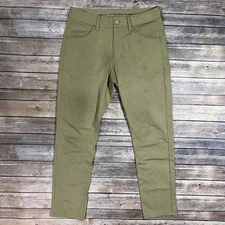 Rhone Commuter Slim Fit Pants Stretch Performance 30x29 Mens Beige Tech Chino