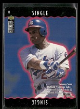 1996 Collector's Choice Sammy Sosa You Make the Play Stolen Base #39b
