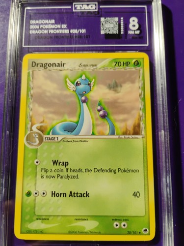 2006 Pokemon EX Dragonair TAG 8 Dragon Frontiers #28/101