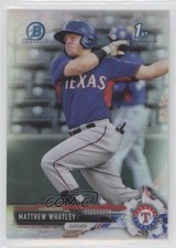 2017 Bowman Draft Chrome Refractor Matthew Whatley #BDC-121 0a3