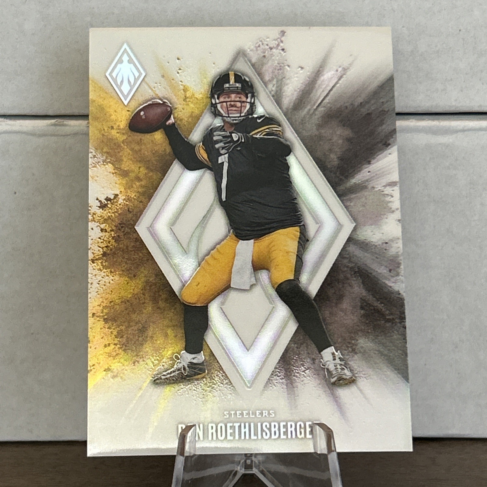2025 Panini Phoenix Ben Roethlisberger Color Blast SSP #23 Steelers