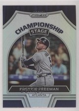 2022 Panini Prizm Championship Stage Silver Prizm Freddie Freeman #CS-2 0bk0