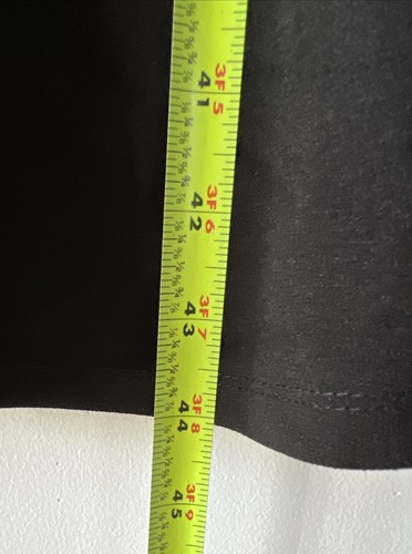London Times Puff-Sleeve Tab-Detail Fit & Flare A-Line Dress Women's 18W Black - Picture 6 of 8