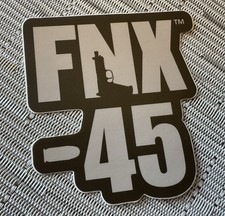 Fn Firearms Fnx 45 Tactical Promo Sticker Decal Shot Show Pistol Auto Handgun