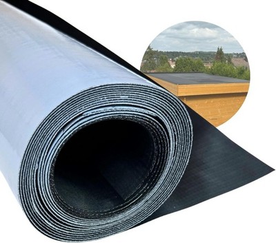 EPDM Waterproofing Membrane Self Adhesive Flat Roof Black