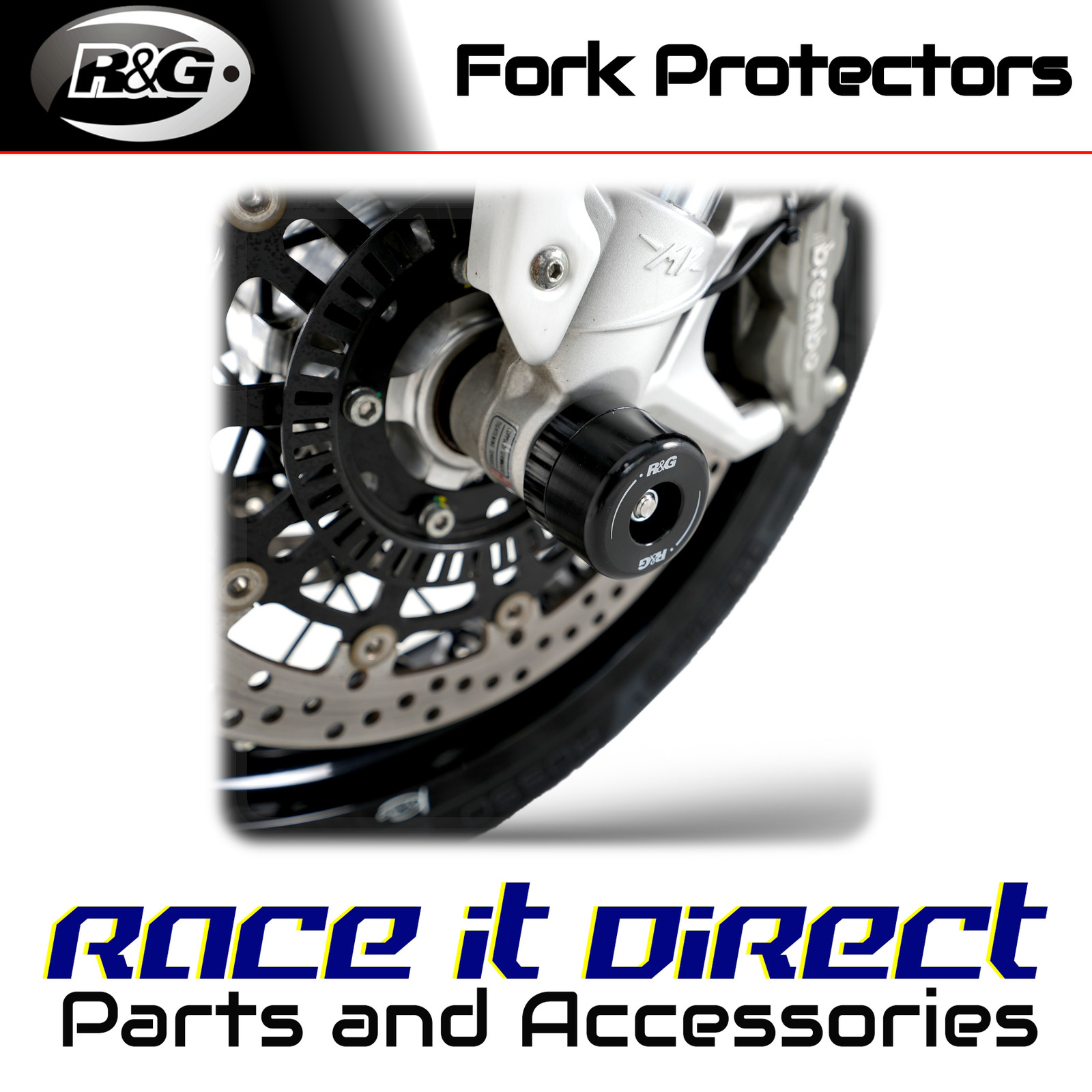 Fork Protectors for MV Agusta Stradale 800 2015-2018 R&G