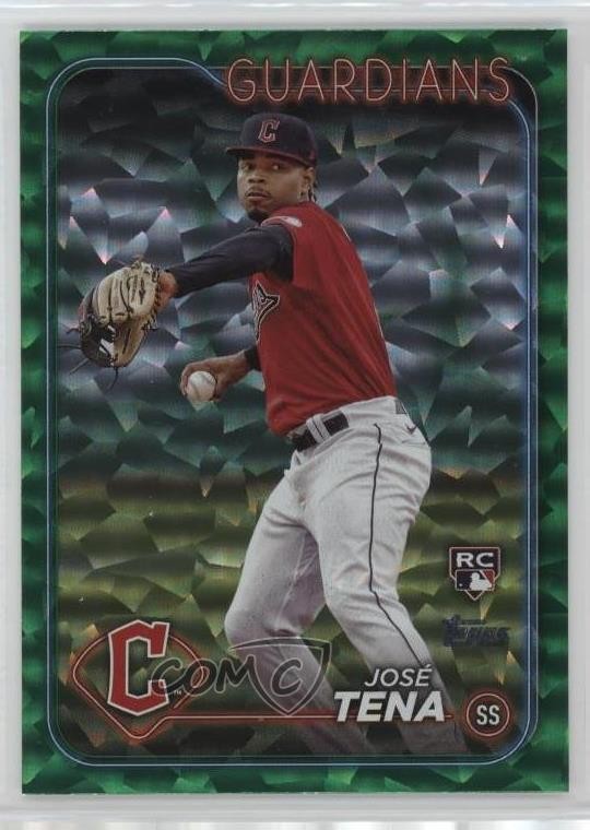2024 Topps Series 2 Green Foil 270/499 Jose Tena José Tena #678 Rookie RC 10k8