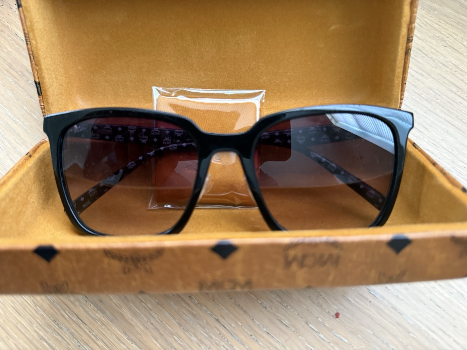 NEW MCM 58mm Gradient Rectangle Sunglasses black … - image 1