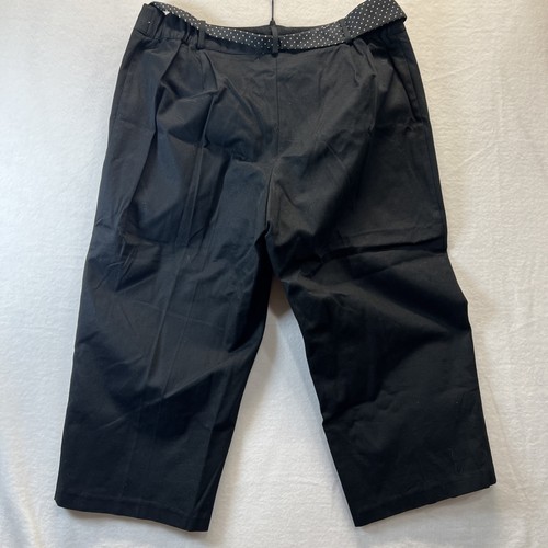 Briggs New York- Pantalones Burmudas y Lunares Mujer Talla 14 Pierna Ancha Cinturón - Imagen 11 de 11