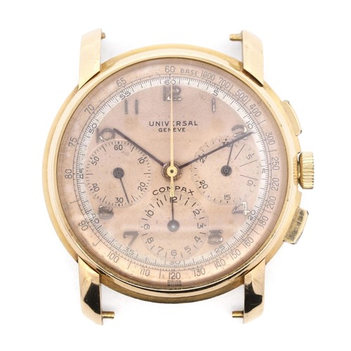 Universal Geneve chronograph 18k