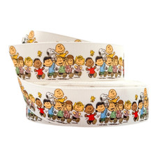 Peanuts grosgrain ribbon 22mm Cartoon ribbon Hairbows Cute ribbon