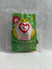 Rare Ty Toy Animal 3 TWIGS the Giraffe 1998 Bag, 1993 Tag w/ ERRORS McDonald's