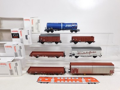 Märklin H0 AC Konvolut Güterwagen KLEINTEILE FEHLEN DB 4694 46556 etc #ED23-3