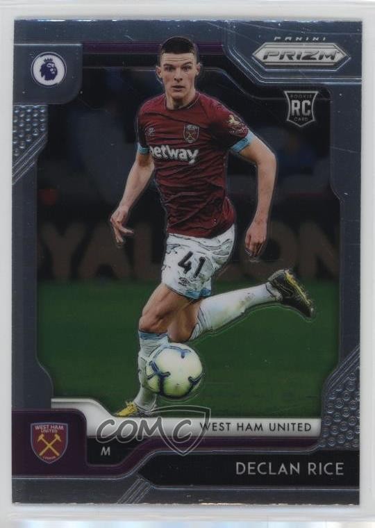 2019-20 Panini Prizm Premier League Declan Rice #7 m9b