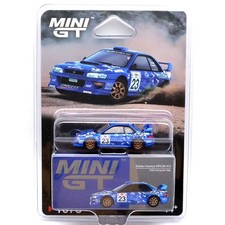 MINI GT Subaru Impreza WRC99 Acropolis Rally 2000 Collectible 15+