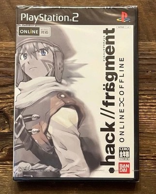 PS2 game software Bandai .hack fragment PlayStation 2 Dot Hack Unopened Sealed