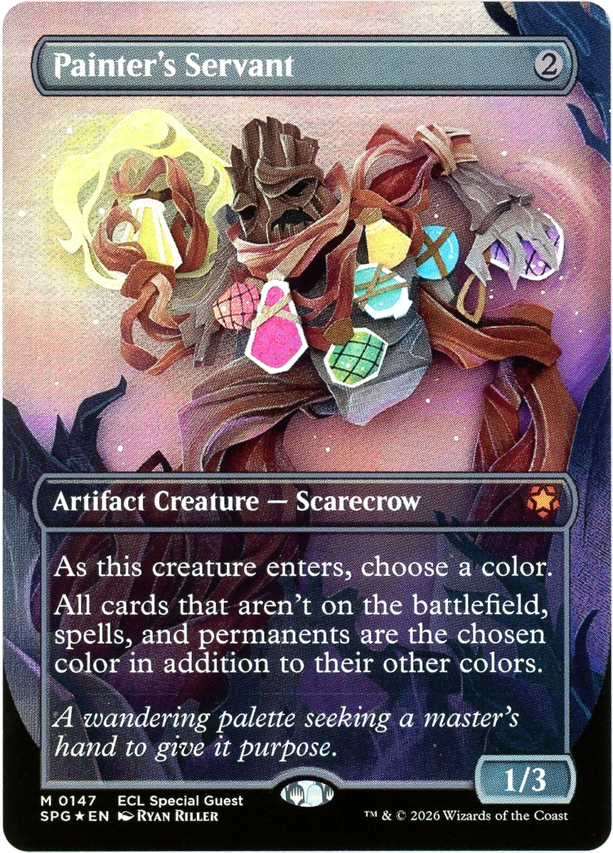 Painter's Servant (Borderless Foil) Special Guest 0138 Lorwyn