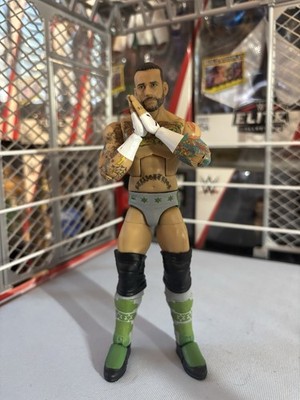 CM Punk CUSTOM Clash In Paris WWE ELITE MATTEL FIGURE RAW