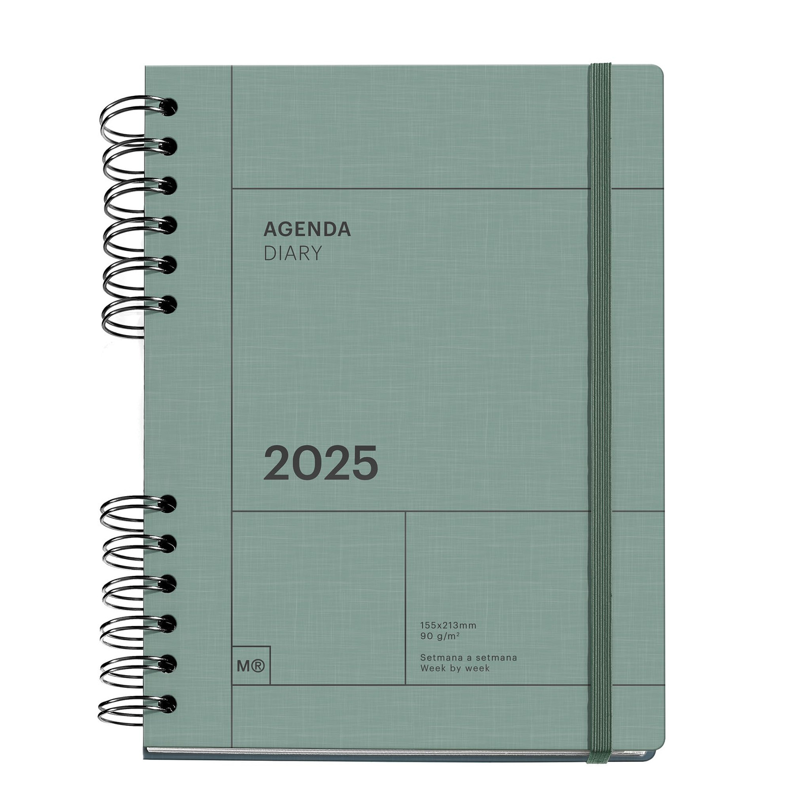 Miquelrius - Agenda 2025, Agenda annuale 155x213 mm, Agenda settimana (d7O)