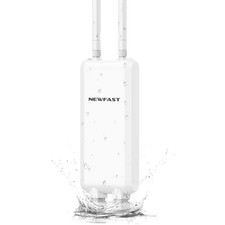 Newfast Outdoor Wireless Access Point 1200Mbps Weatherproof WiFi AP/Router-5GH