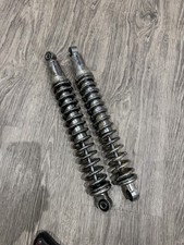 Vintage Motorcycle Rear Shocks ? 400mm Eye to Eye ? Silver