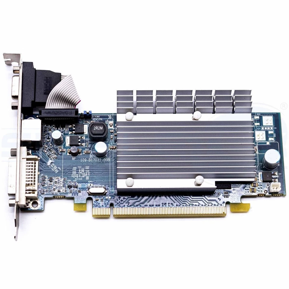 Video Card Graphics AMD Radeon HD3450 256MB DDR2 DVI VGA Double Screen PC - Image 3 of 3