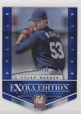 2012 Elite Extra Edition Status Blue Die-Cut 40/100 Tyler Wagner #52 z6b